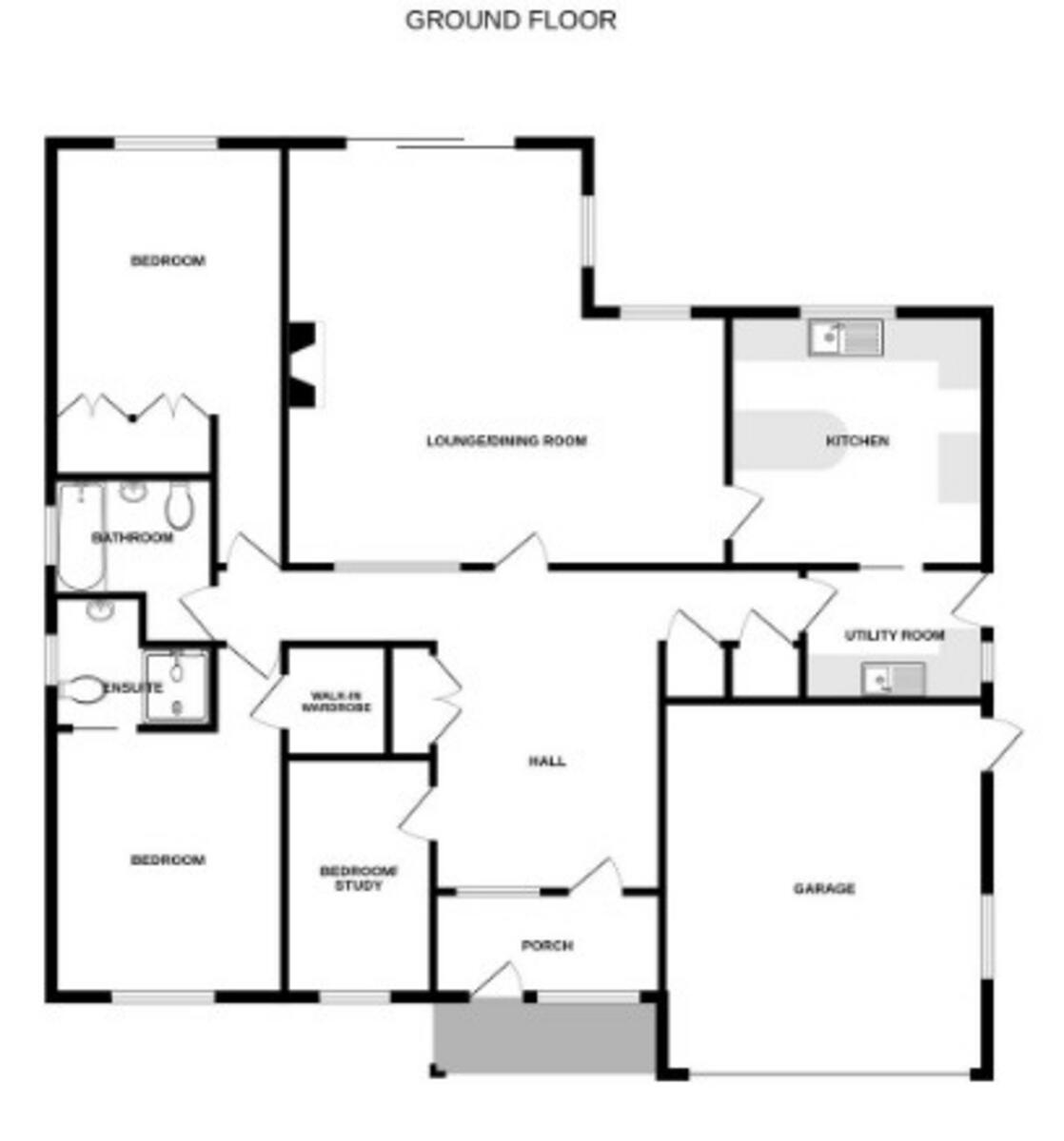 Sylvan Drive, Coventry floorplan