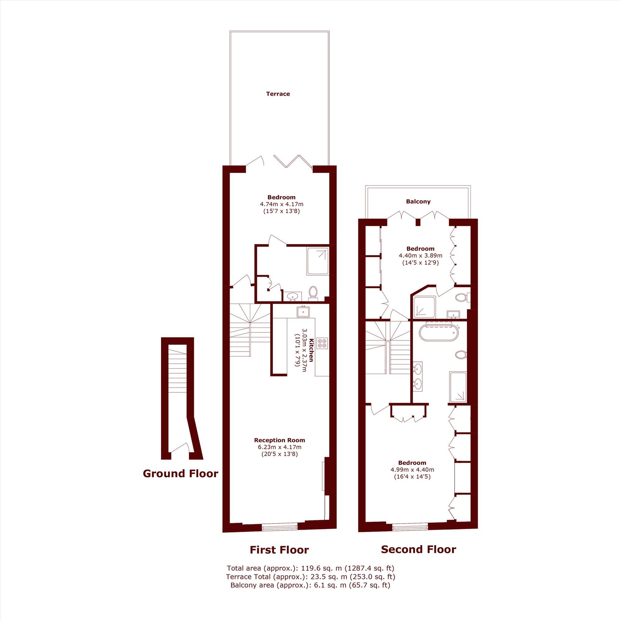 Kings Road, Chelsea floorplan