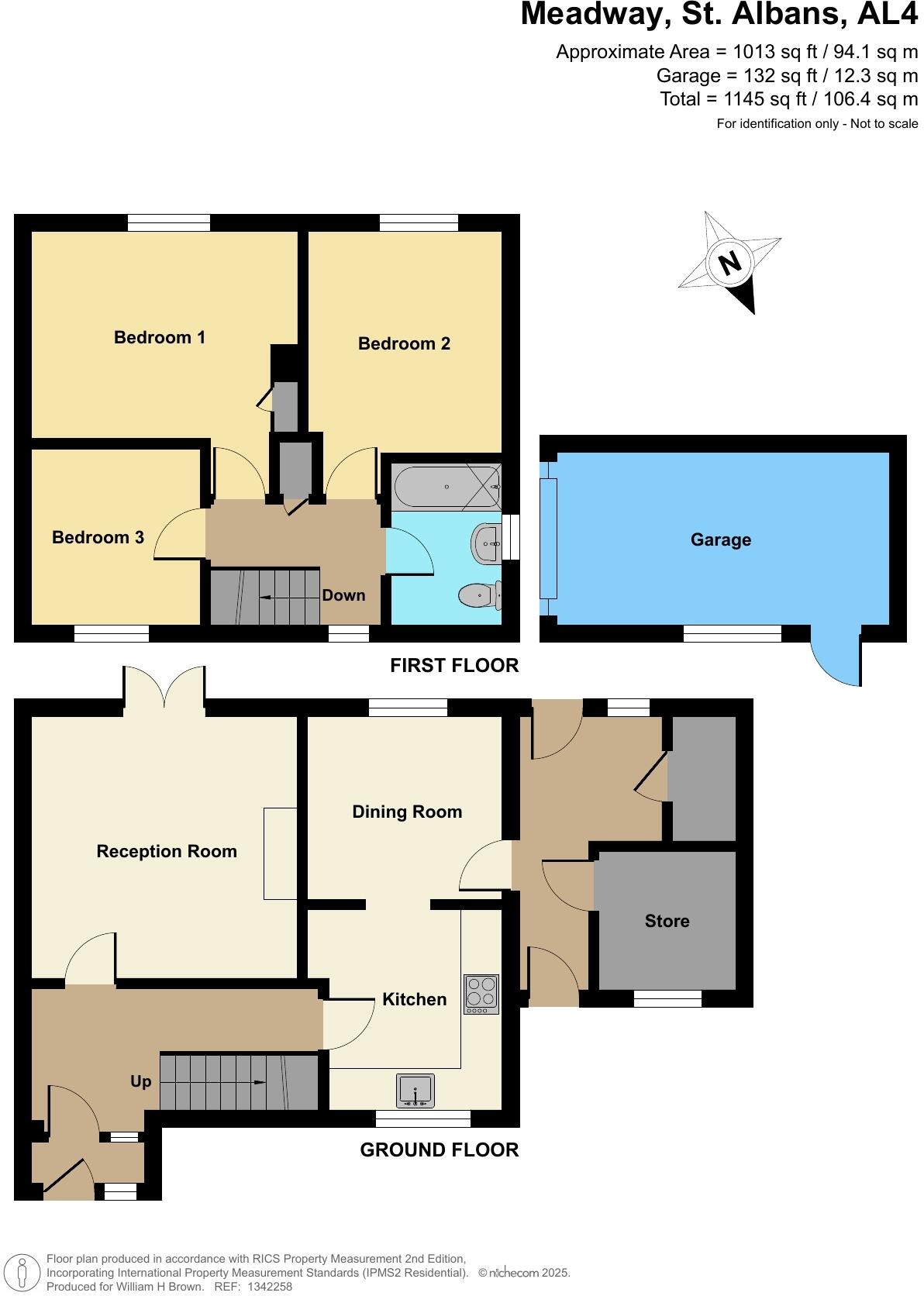 Meadway, Colney Heath, St. Albans floorplan