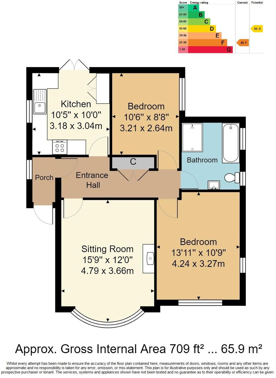 Battle Road, Punnetts Town, East Sussex, TN21 9PE floorplan