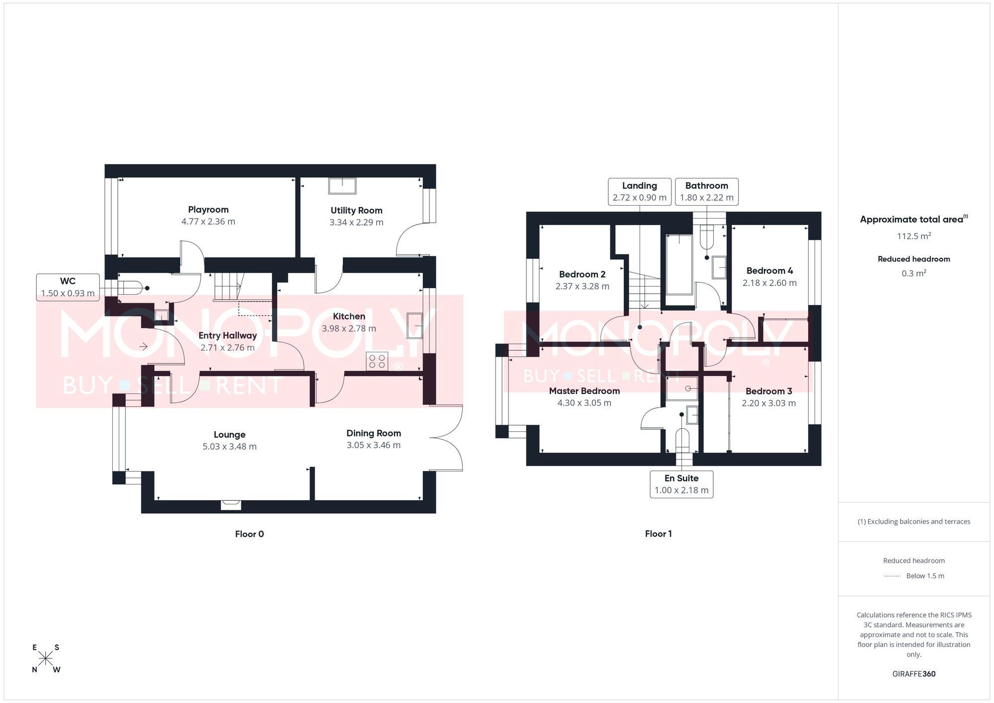 Ffordd Cae Canol, Trefnant, LL16 floorplan