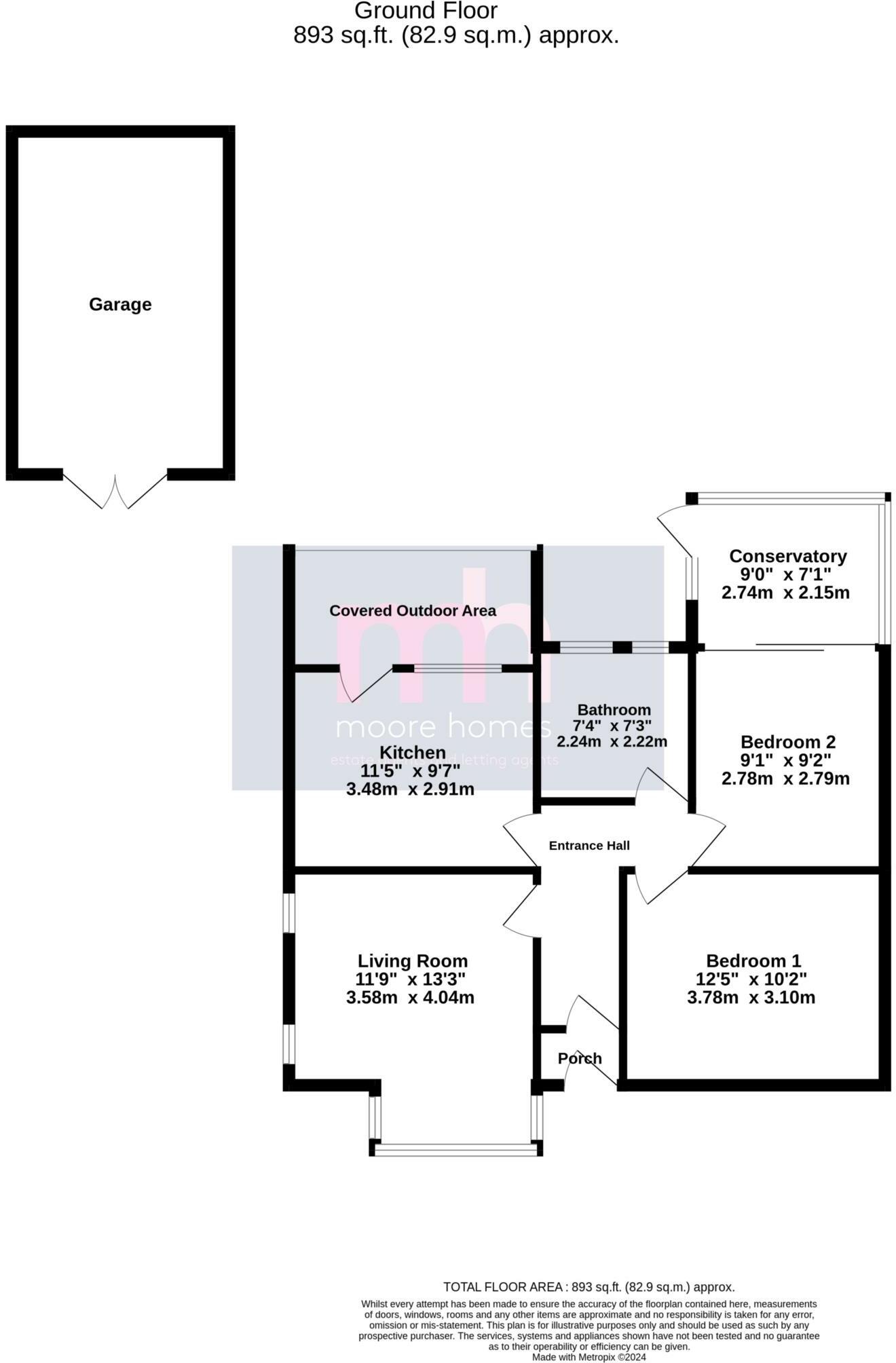 FIR ROAD, Bramhall SK7 2JJ floorplan