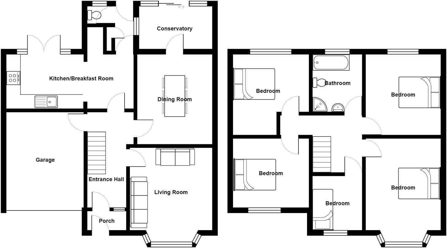 Birchwood Ave, Milton - Extended Family Home floorplan