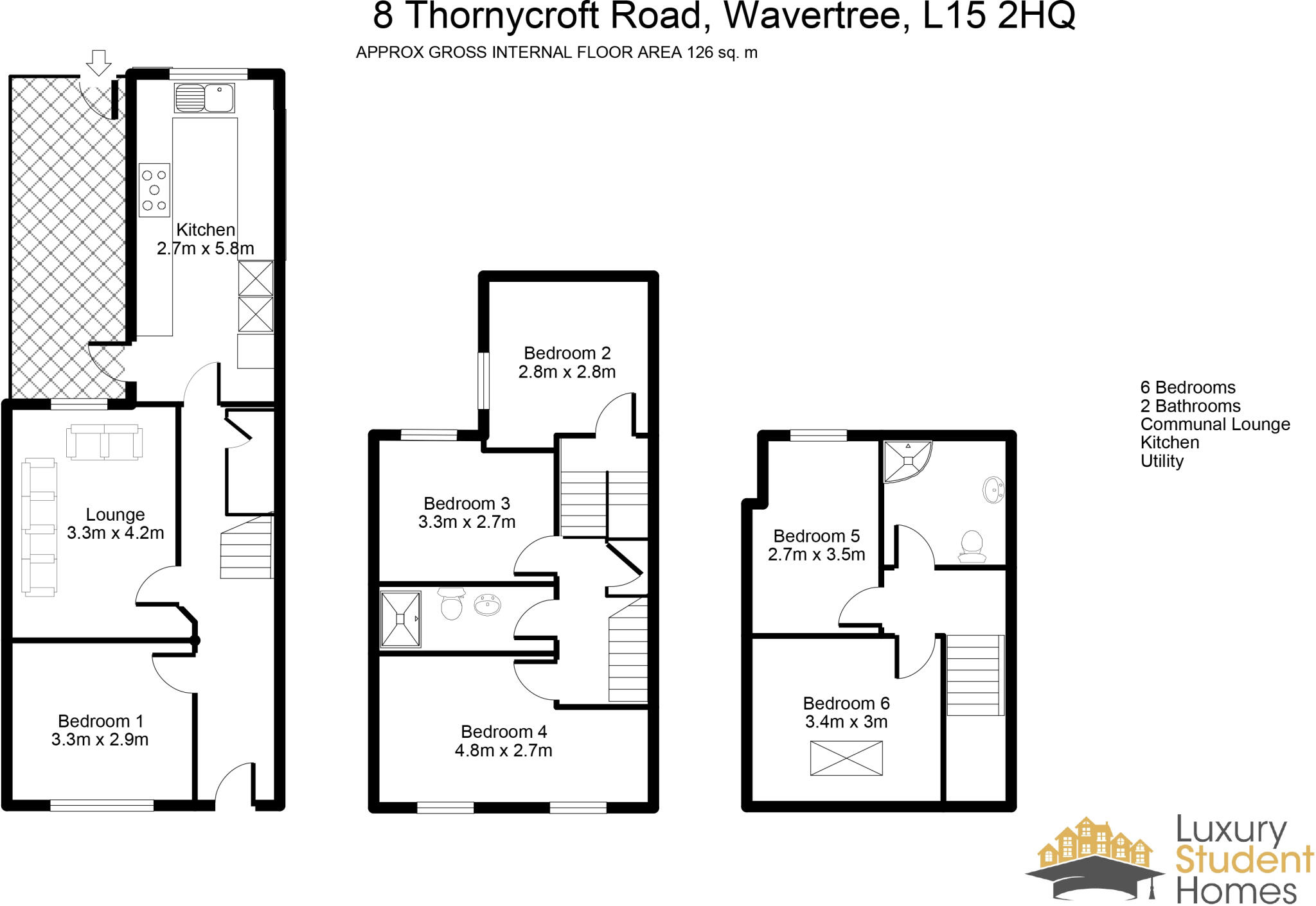 Thornycroft Road, Liverpool floorplan