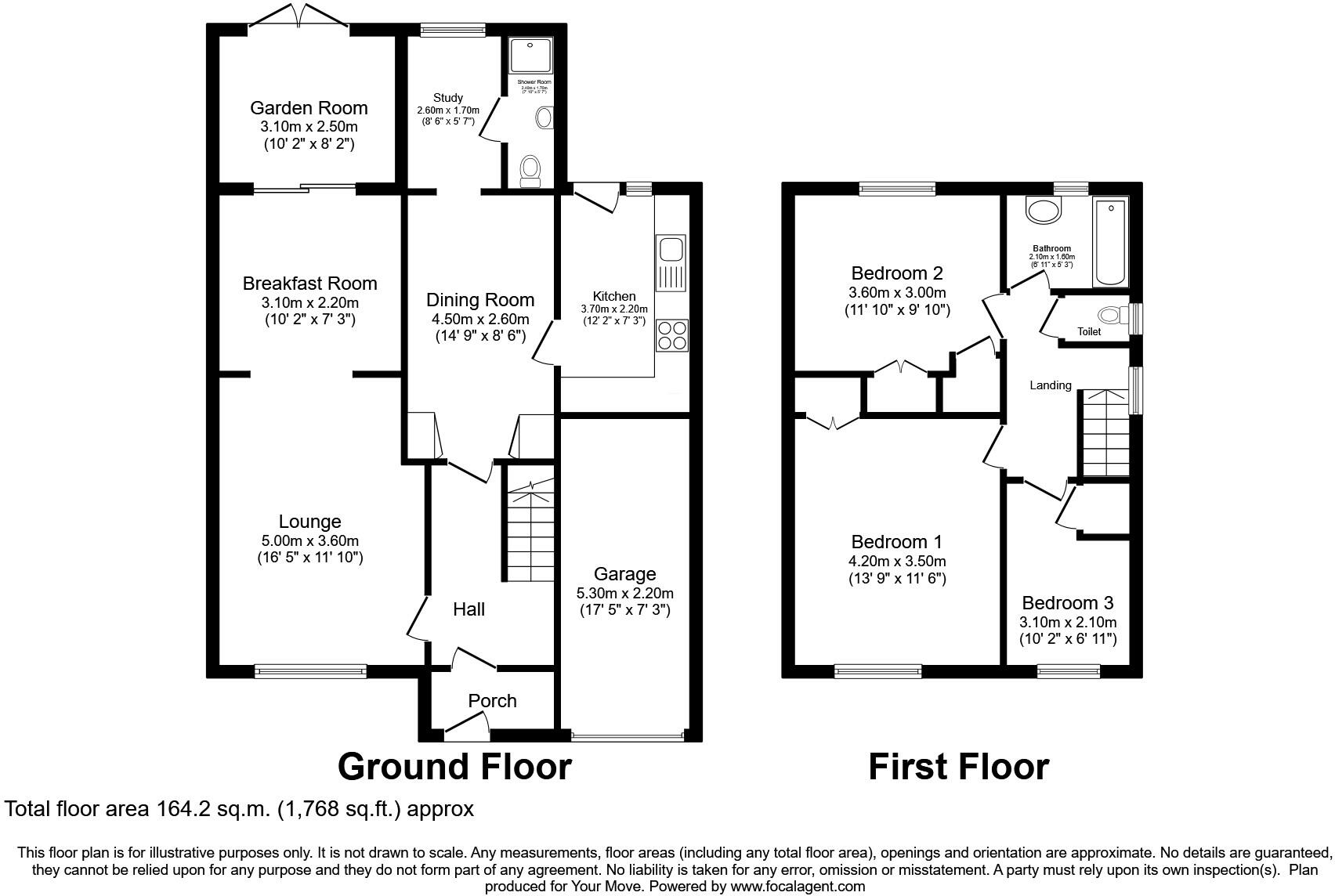 Buckinghamshire Road, Durham, DH1 floorplan
