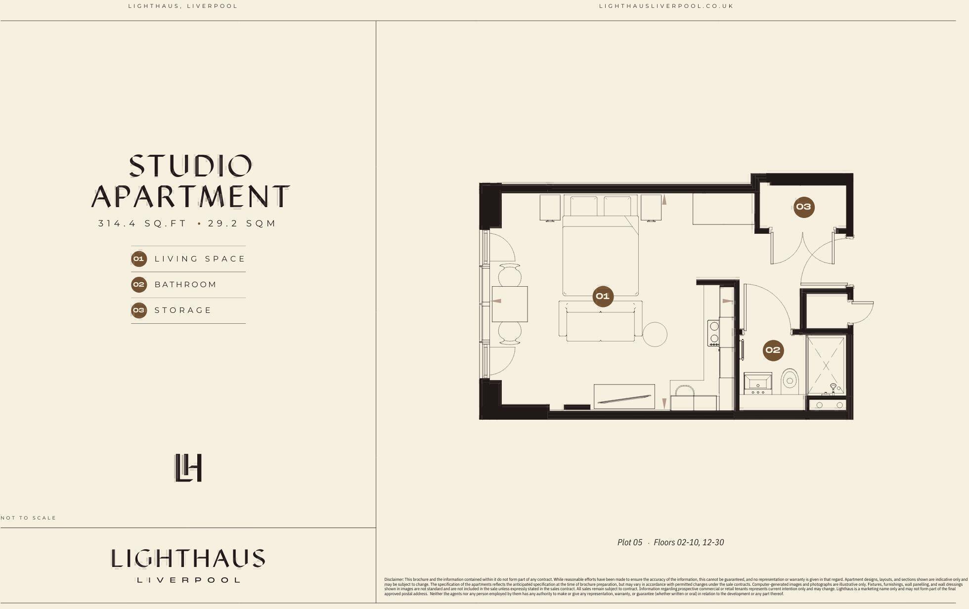 Lighthaus, William Jessop Way, Liverpool, Merseyside, L3 floorplan
