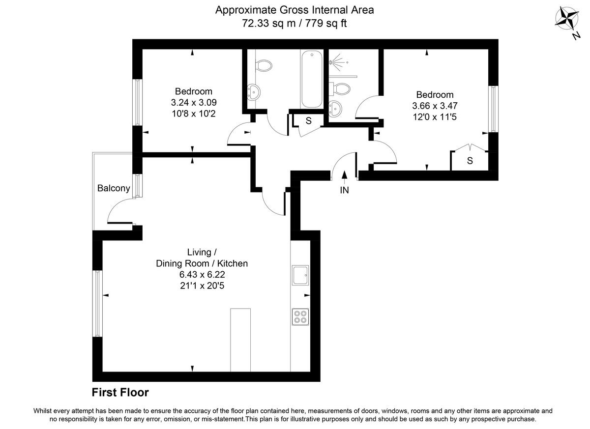 Park Lodge Avenue, West Drayton, UB7 floorplan