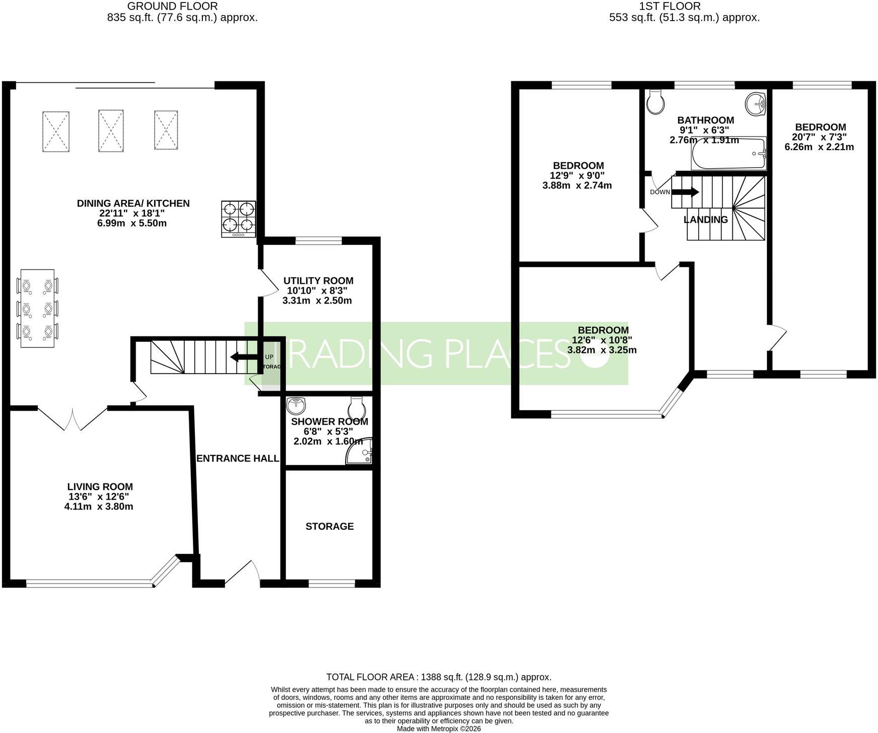 Haig Road, Stretford, M32 floorplan