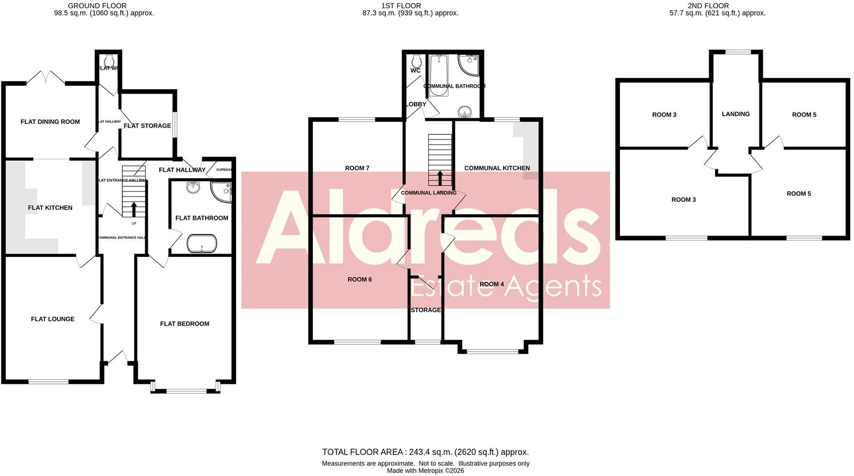 Albany Road, Great Yarmouth floorplan