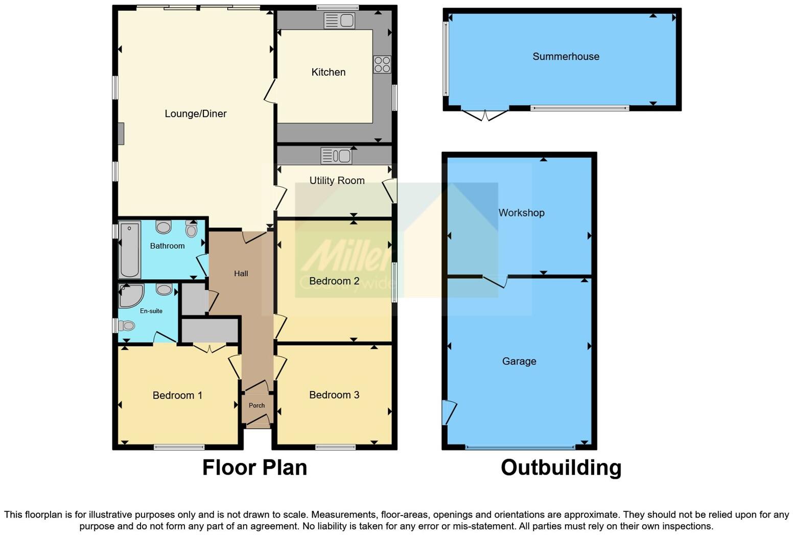 Bowling Green, Bugle, St. Austell, Cornwall, PL26 floorplan