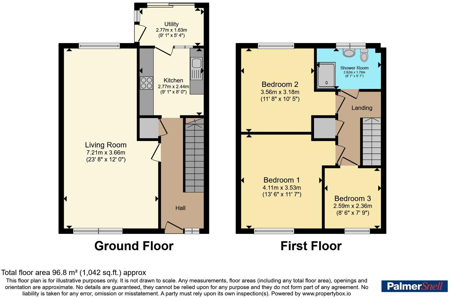 Blackthorn Gardens, Weston-super-Mare, Somerset, BS22 floorplan