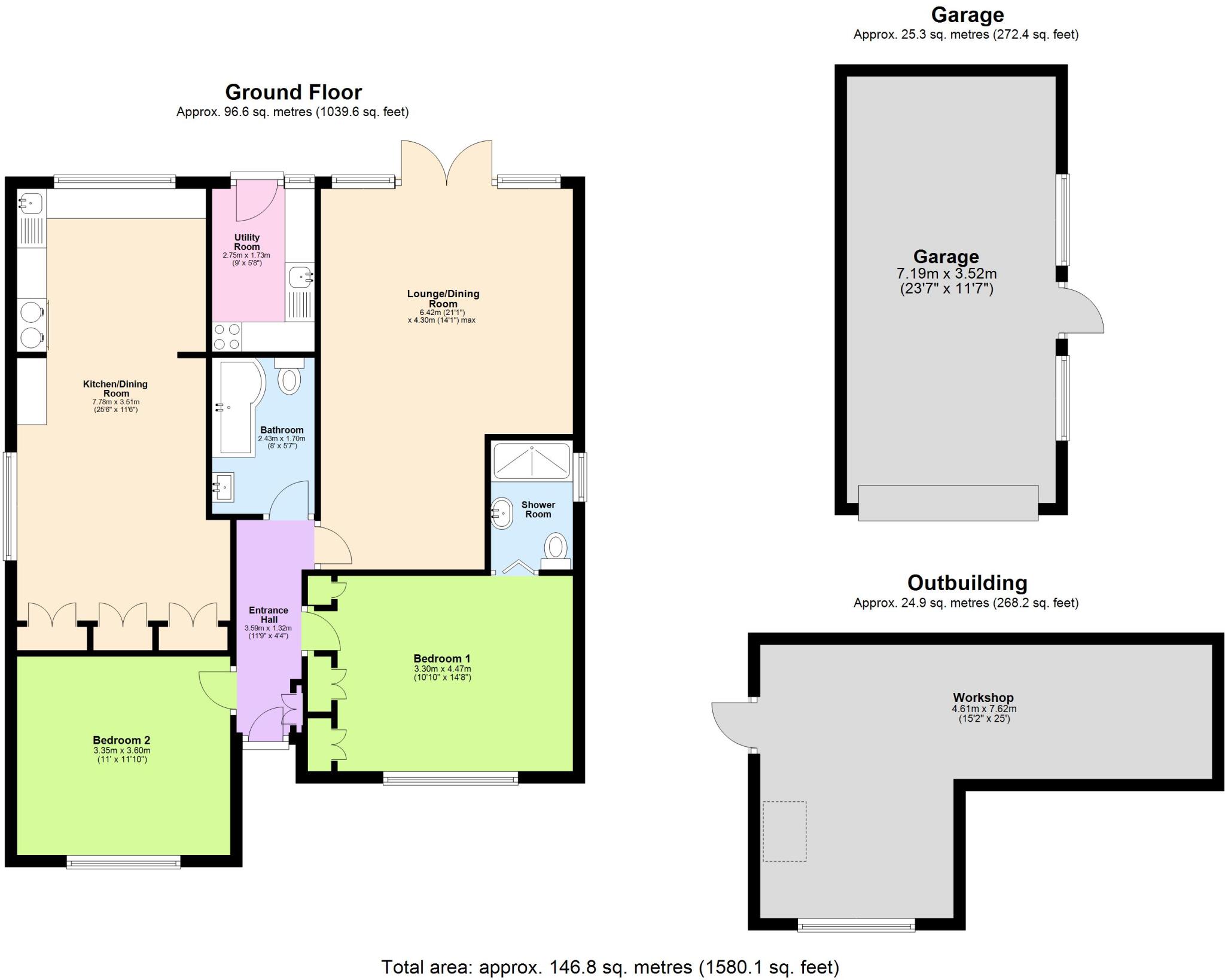 Leighton Road, Edlesborough, Buckinghamshire, LU6 floorplan