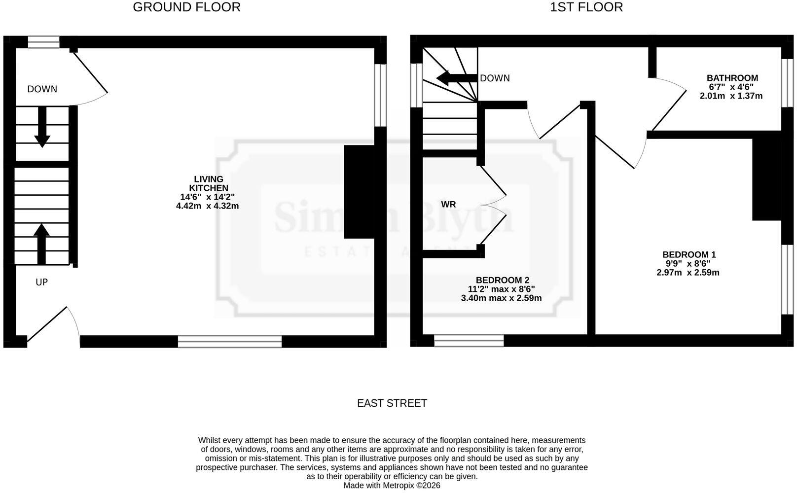 East Street, Lindley, Huddersfield, HD3 floorplan