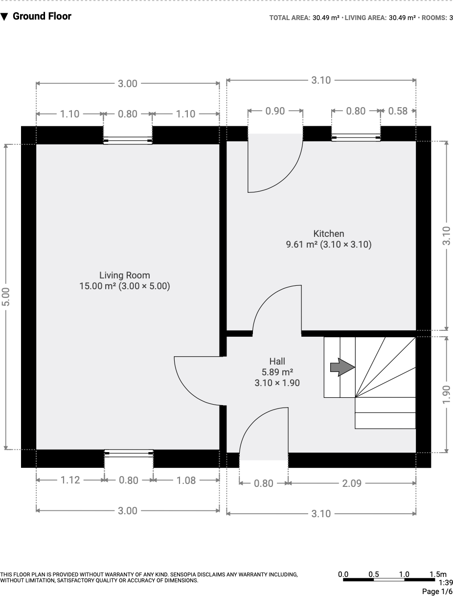 Castle Road, Prudhoe, Northumberland, NE42 floorplan