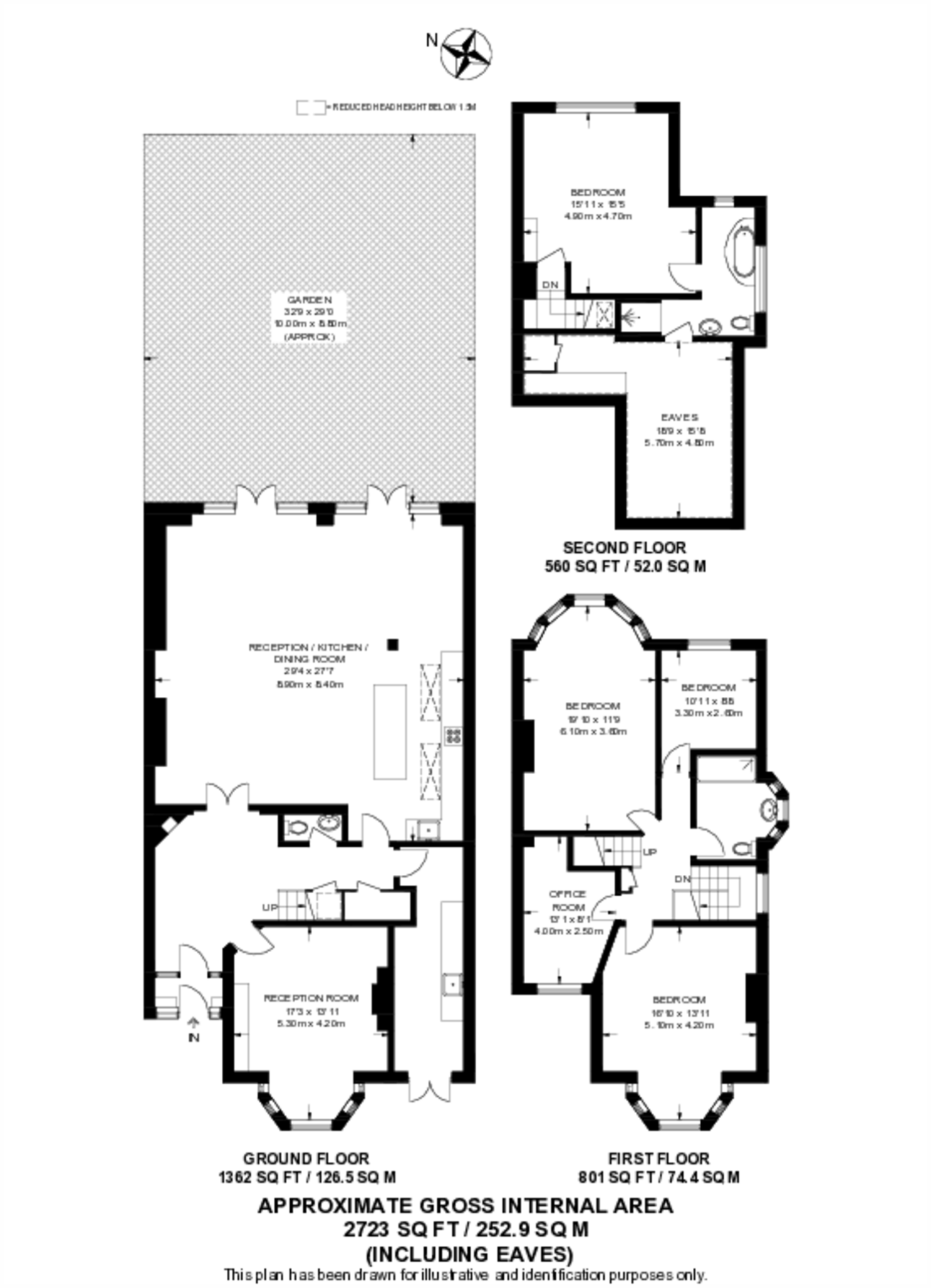 Chelmsford Square, Kensal Rise, London, NW10 floorplan
