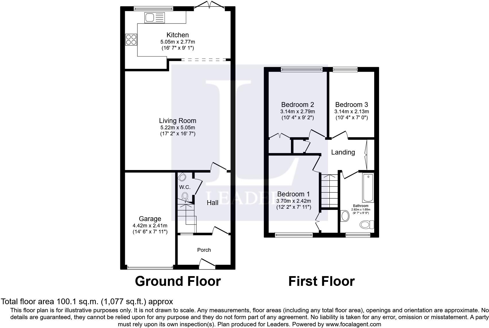 Saunders Close, Crawley, RH10 floorplan