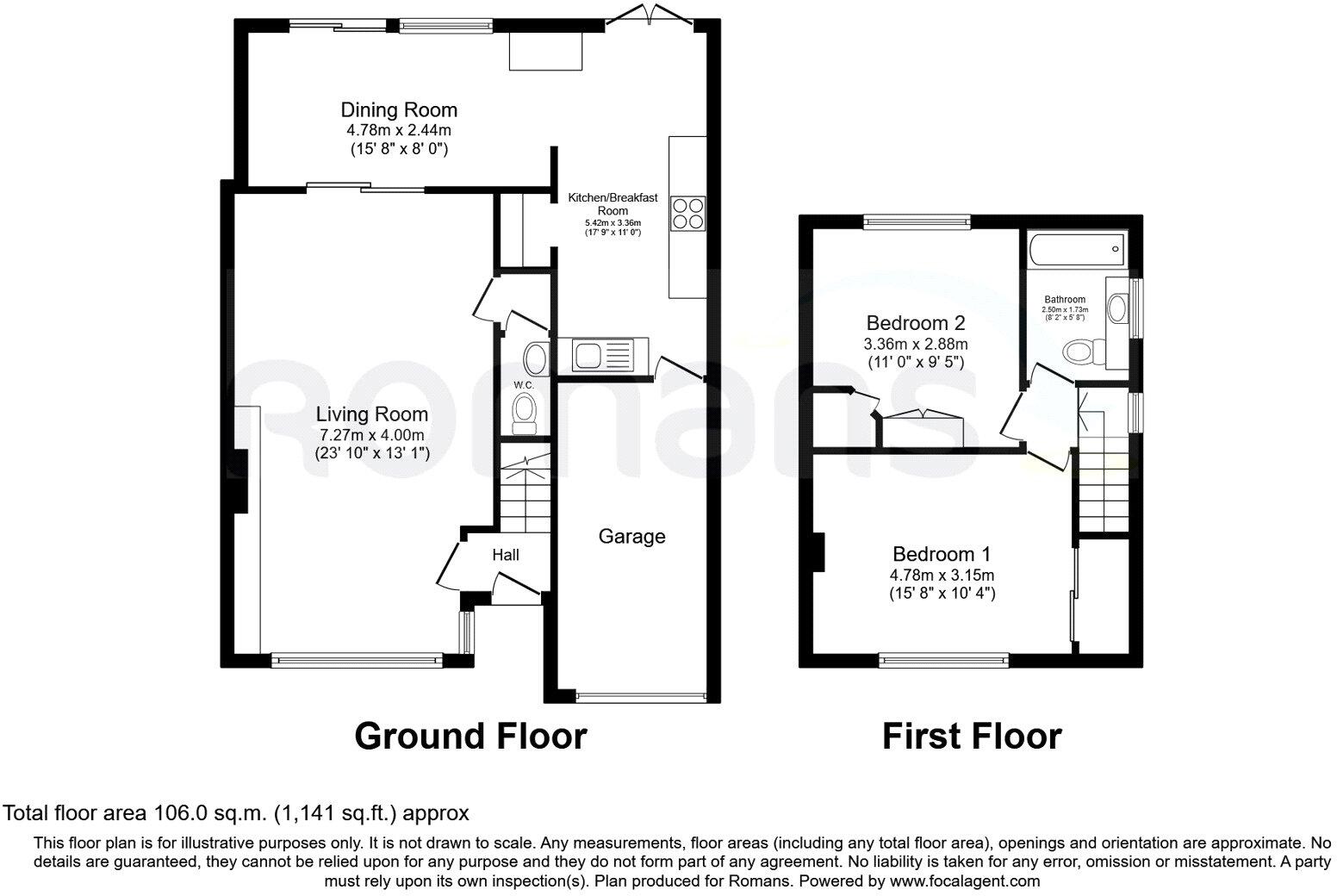Redhatch Drive, Earley, Reading floorplan