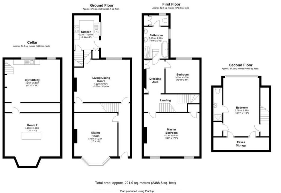 Woodbine Terrace, Headingley floorplan