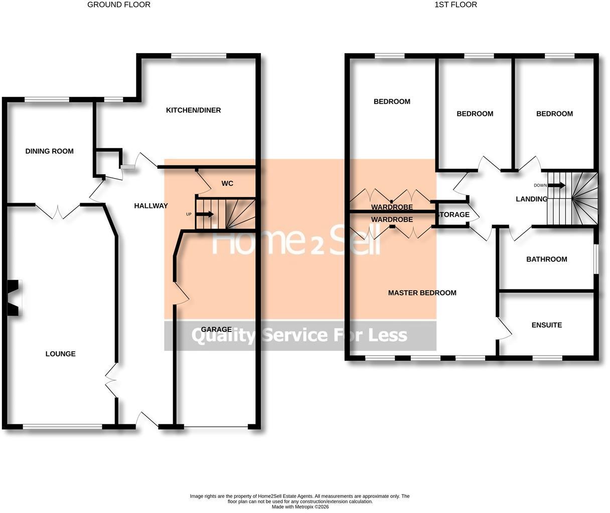 Pilsley Close, Belper floorplan