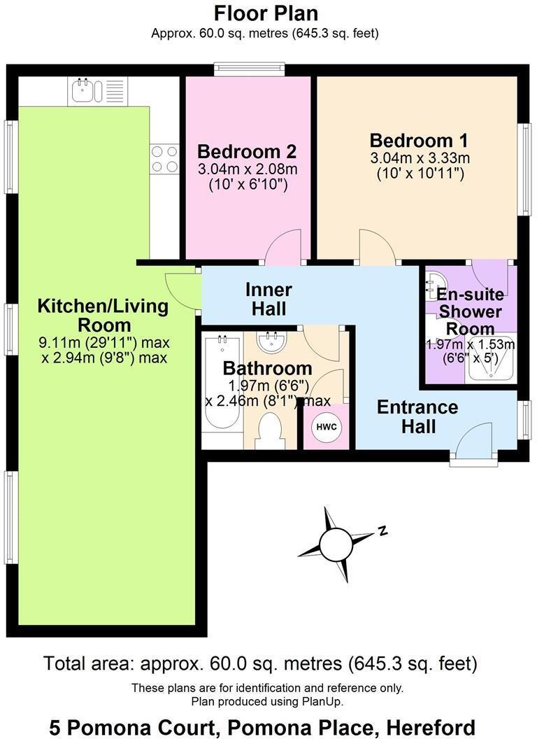 Pomona Place, Hereford floorplan