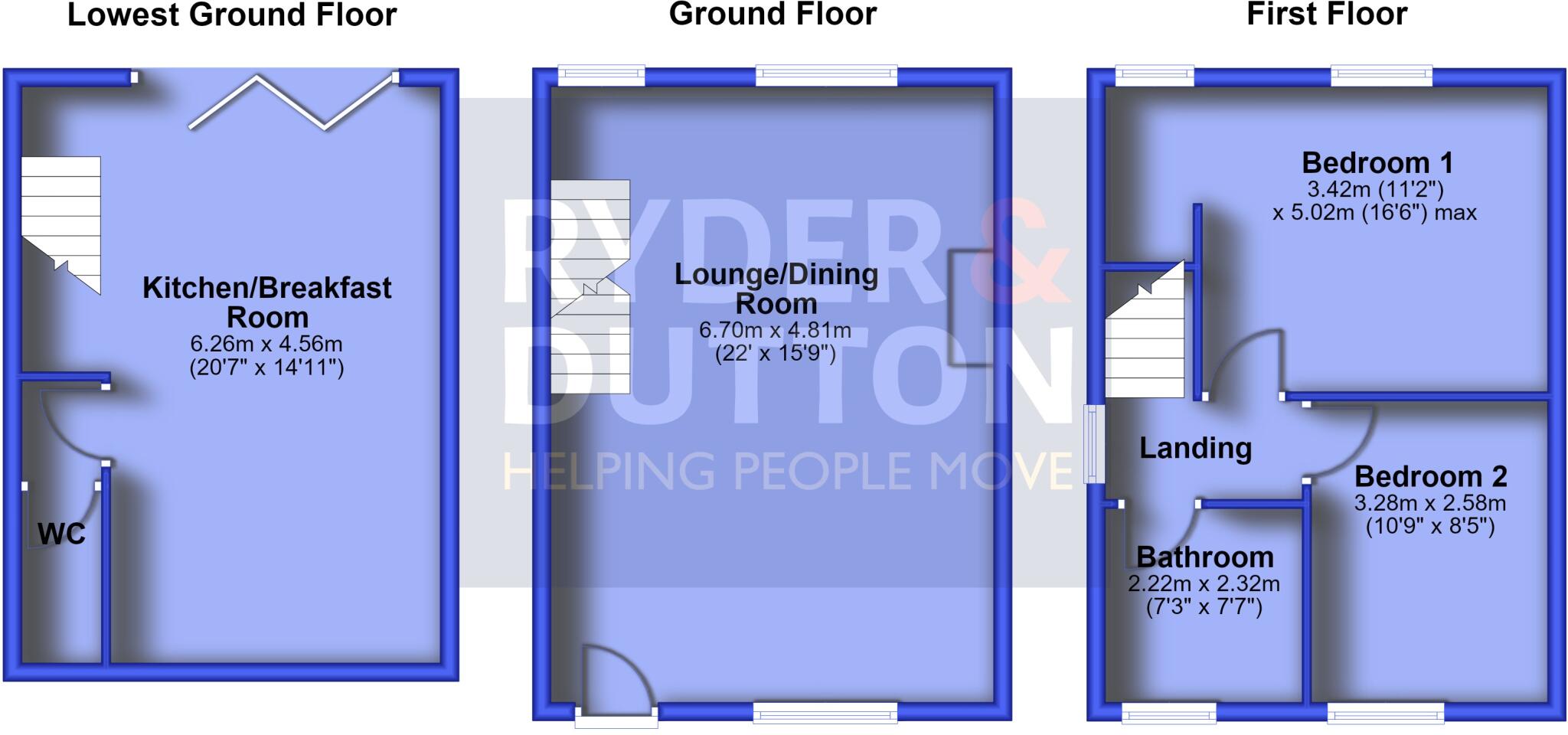 Plains, Marsden, Huddersfield, West Yorkshire, HD7 floorplan