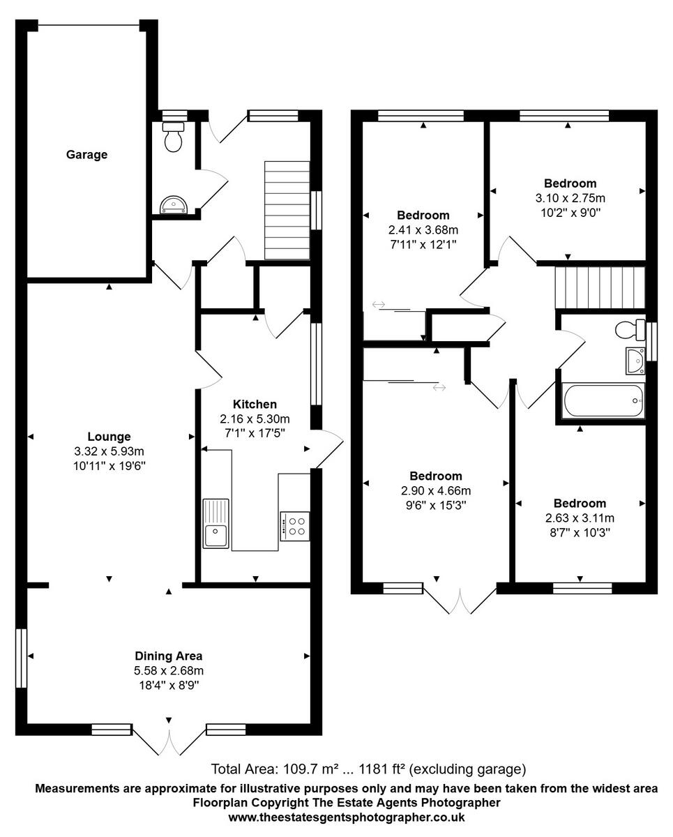 Great Fox Meadow, Brentwood, CM15 floorplan