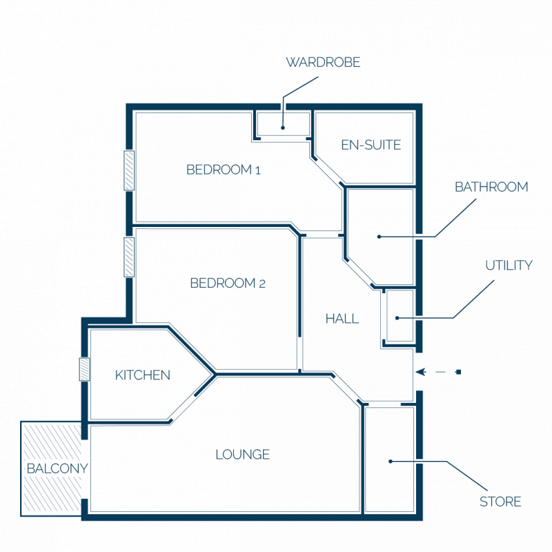 The Sailings, Alexandra Road, Southport, PR9 floorplan