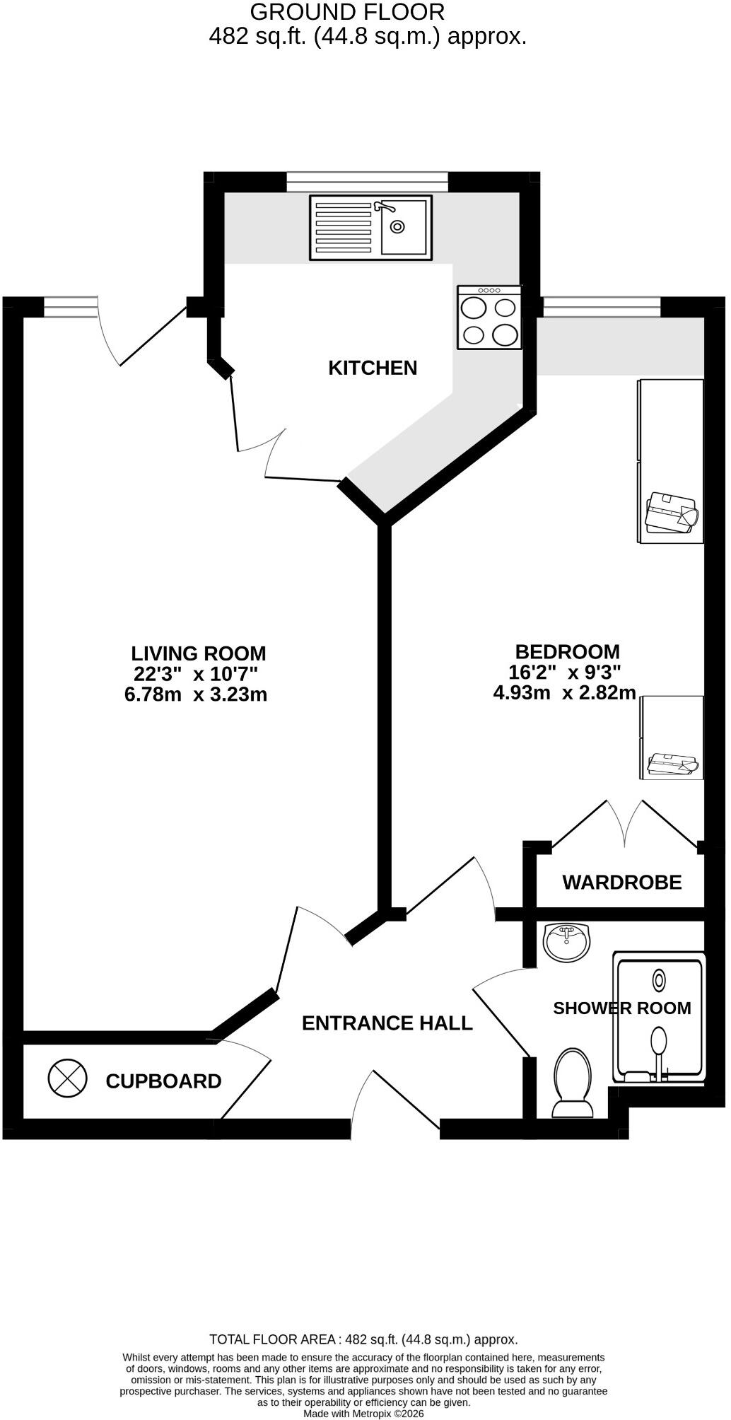 Moresby Court, Fareham floorplan