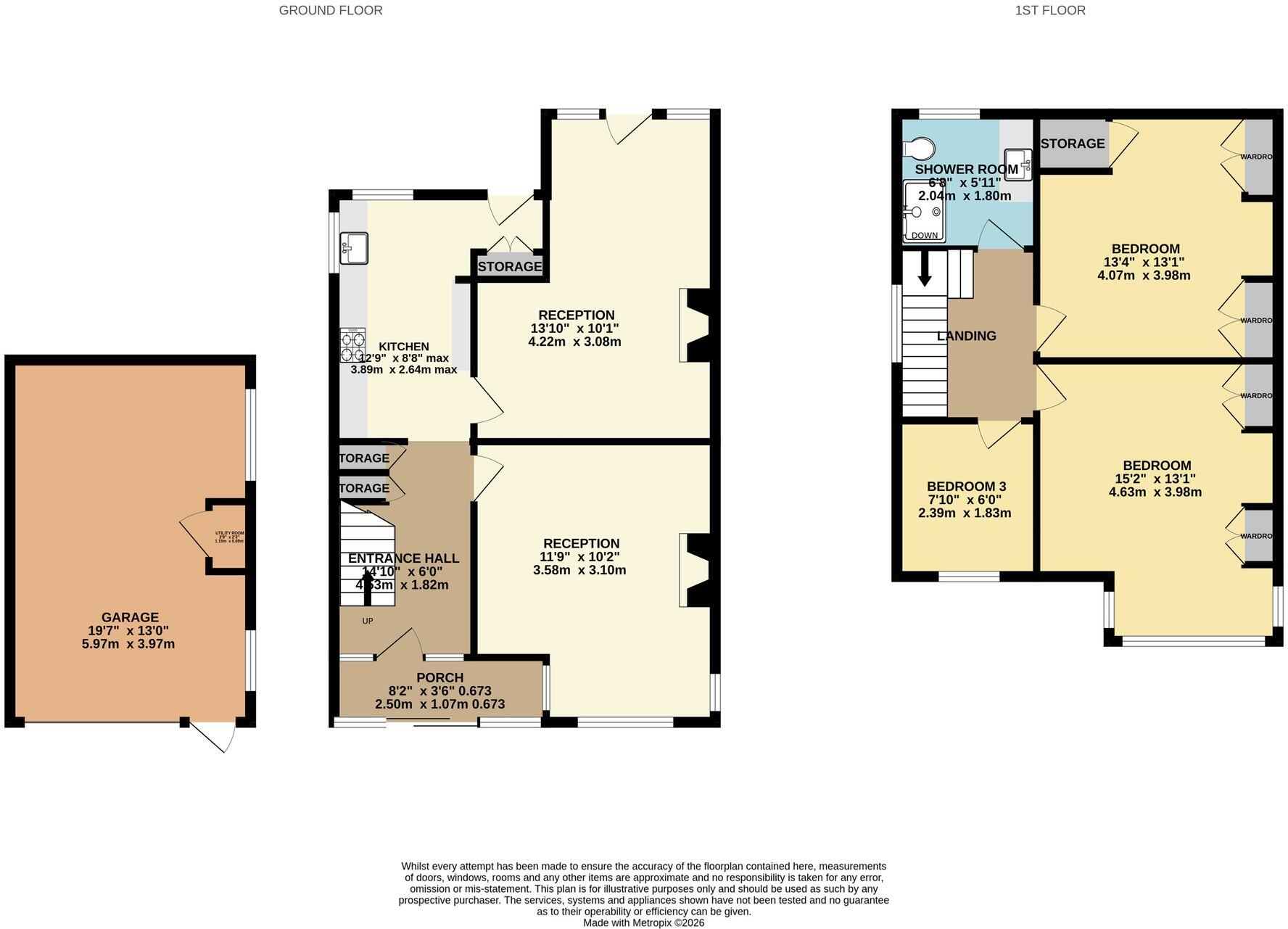 Leaholes Avenue, Okehampton, EX20 floorplan