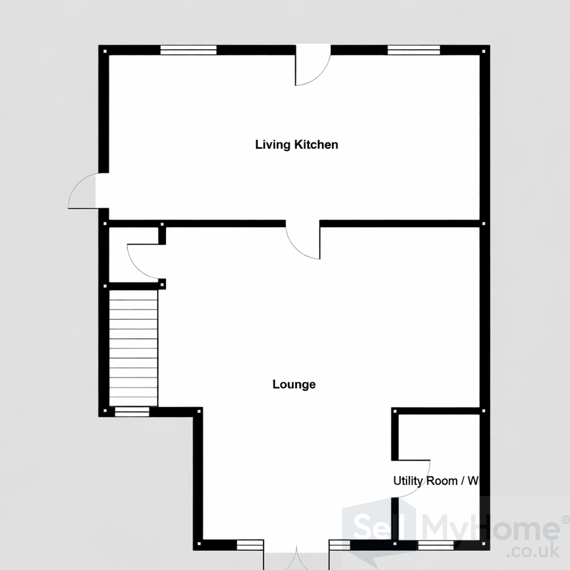 Leicester Road, Shepshed, Loughborough, Leicestershire floorplan