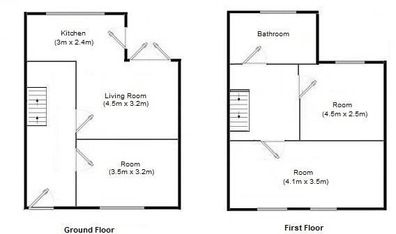 Denham Street, Chorlton-on-Medlock, £130pppw floorplan