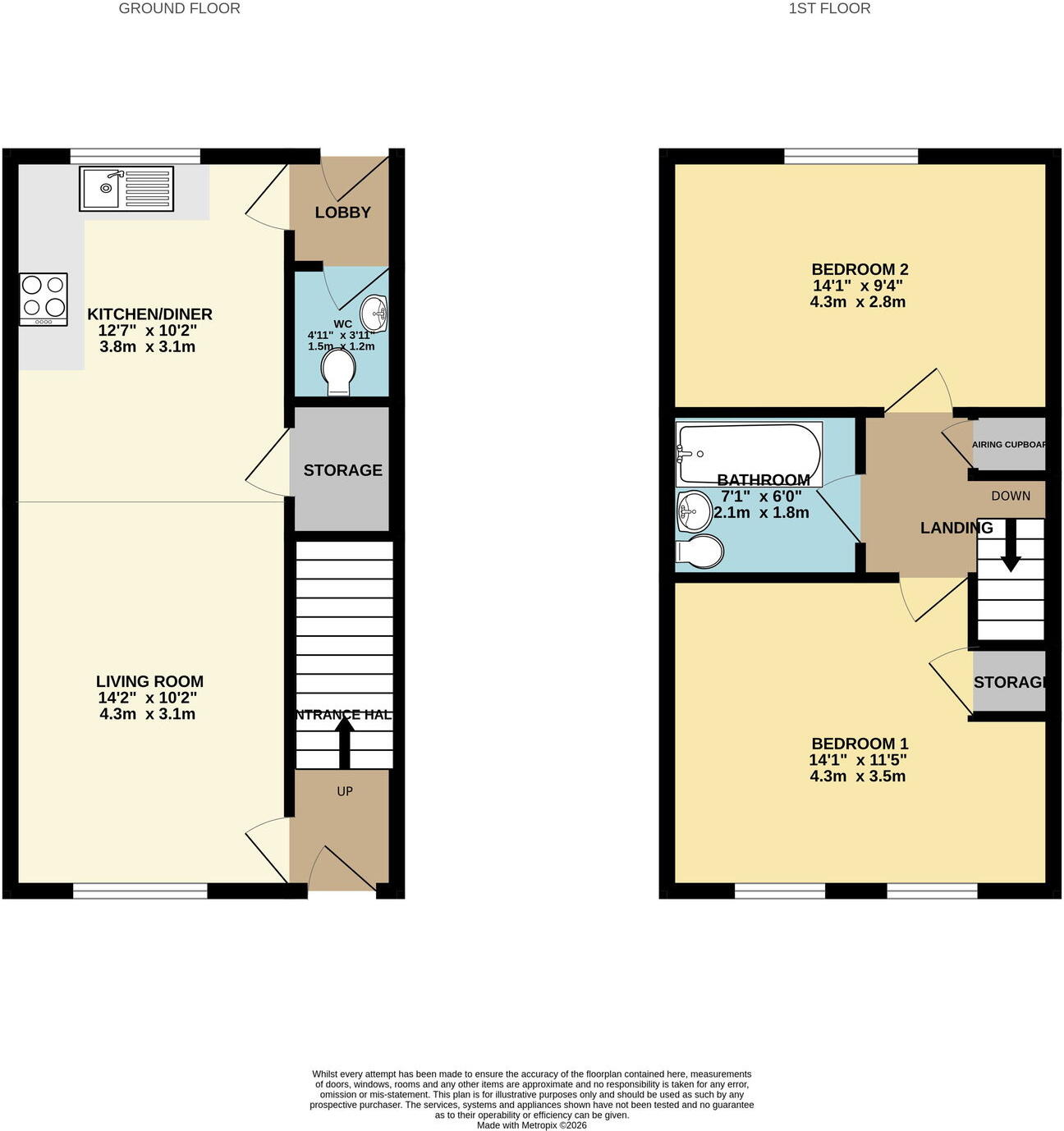 Romulus Way, Fairfields, Milton Keynes, MK11 floorplan