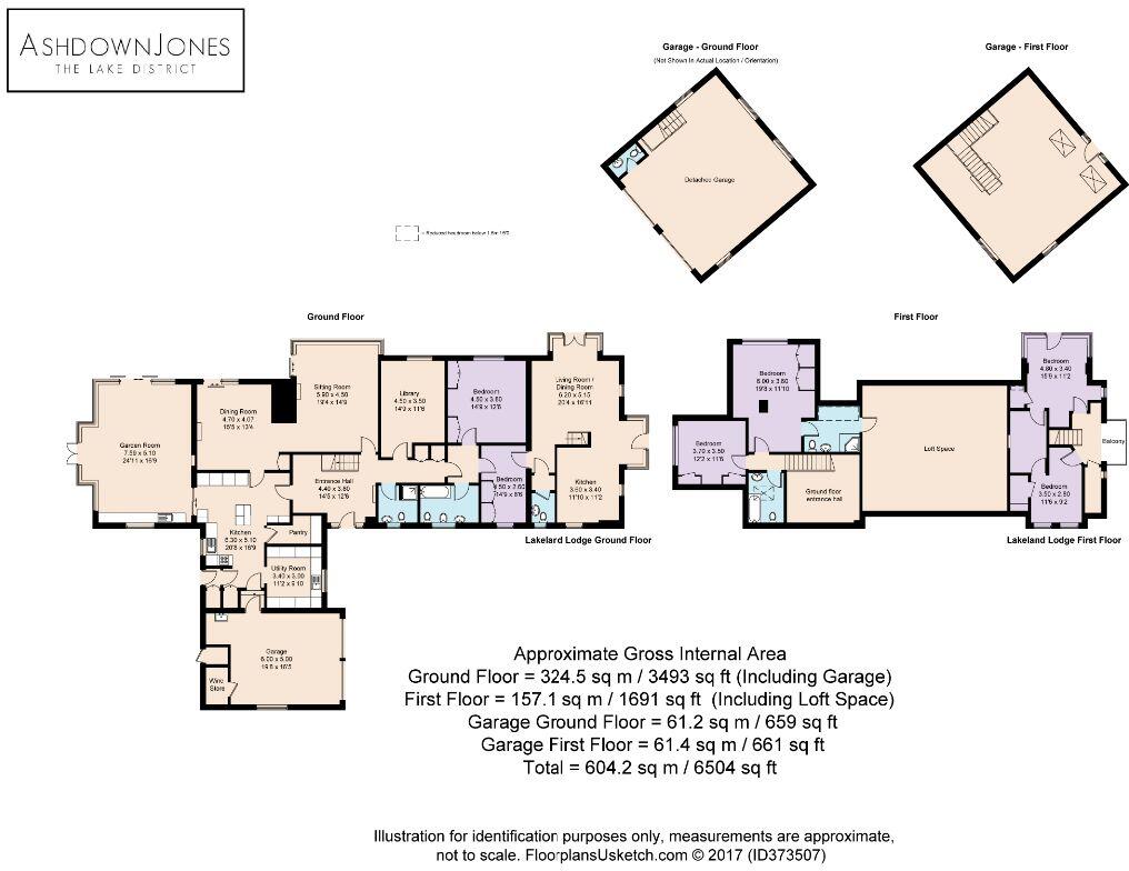 Lakeland House, Newby Bridge, Cumbria, LA12 8NP floorplan