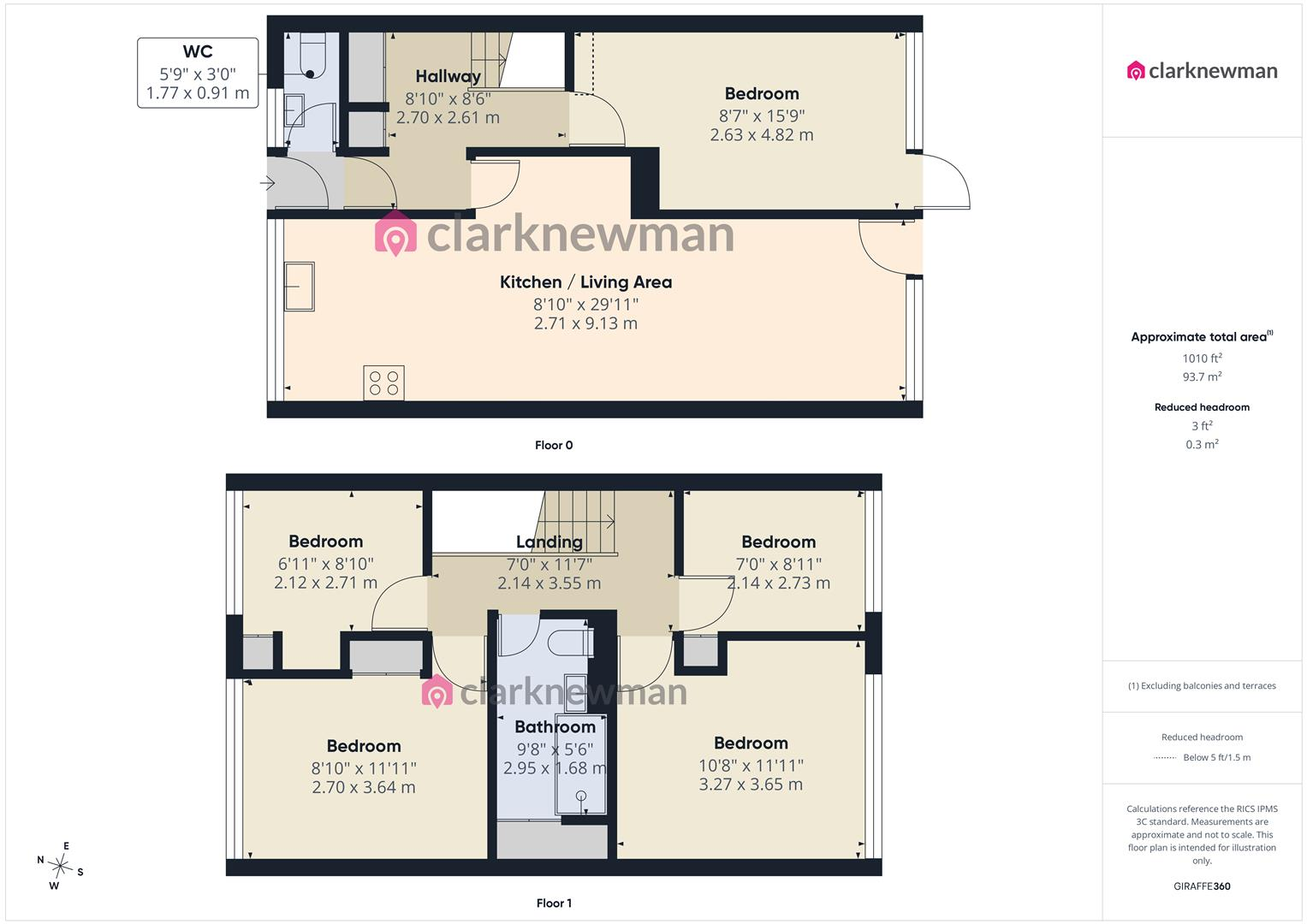 Berecroft, Harlow, CM18 floorplan