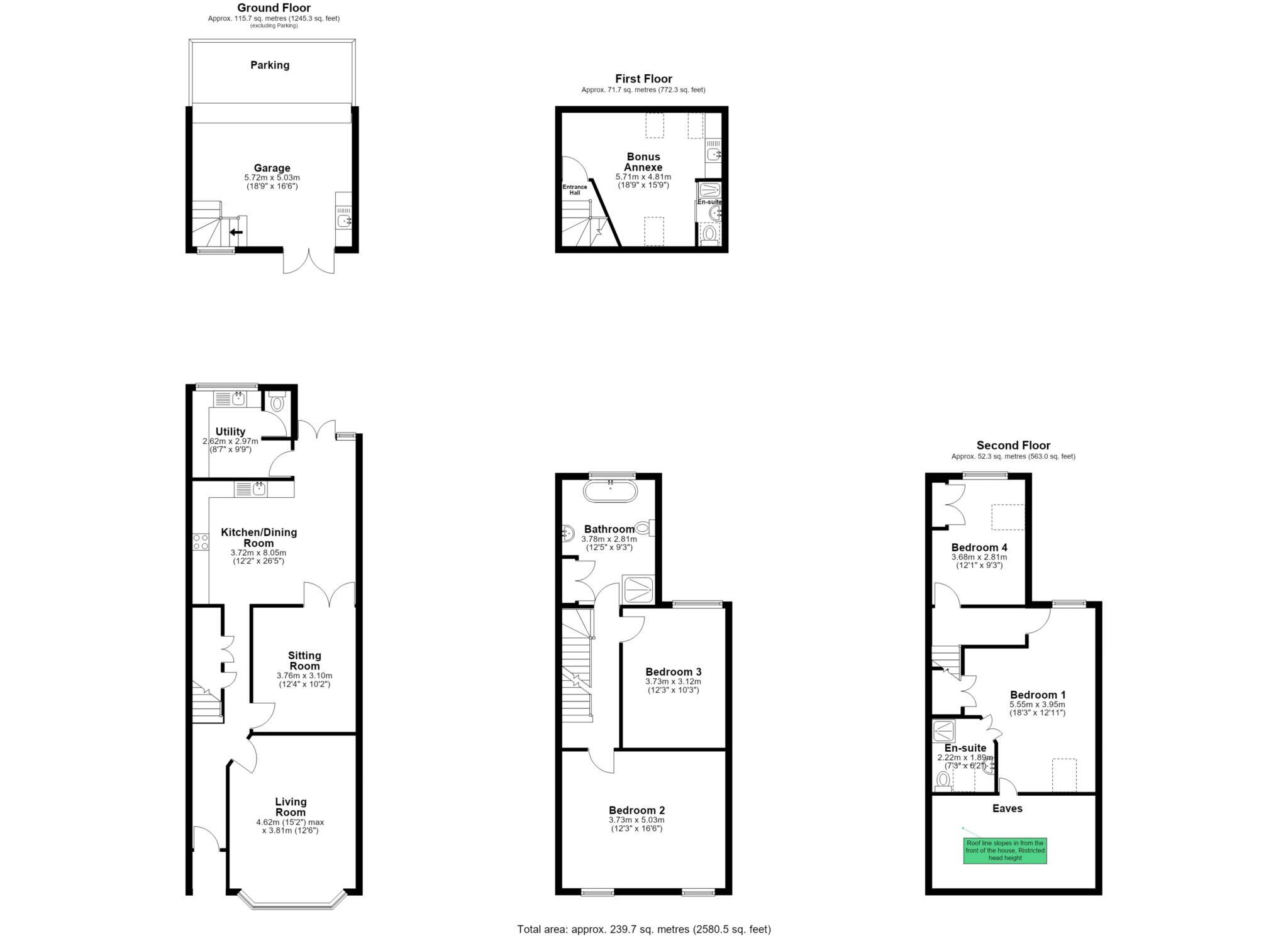 Hemdean Road, Caversham floorplan