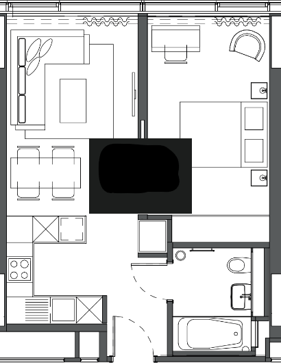 City Suites, Chapel Street, Manchester floorplan