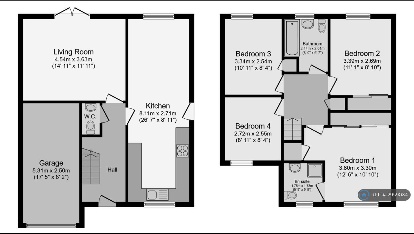 Martin Brae, Livingston, EH54 floorplan