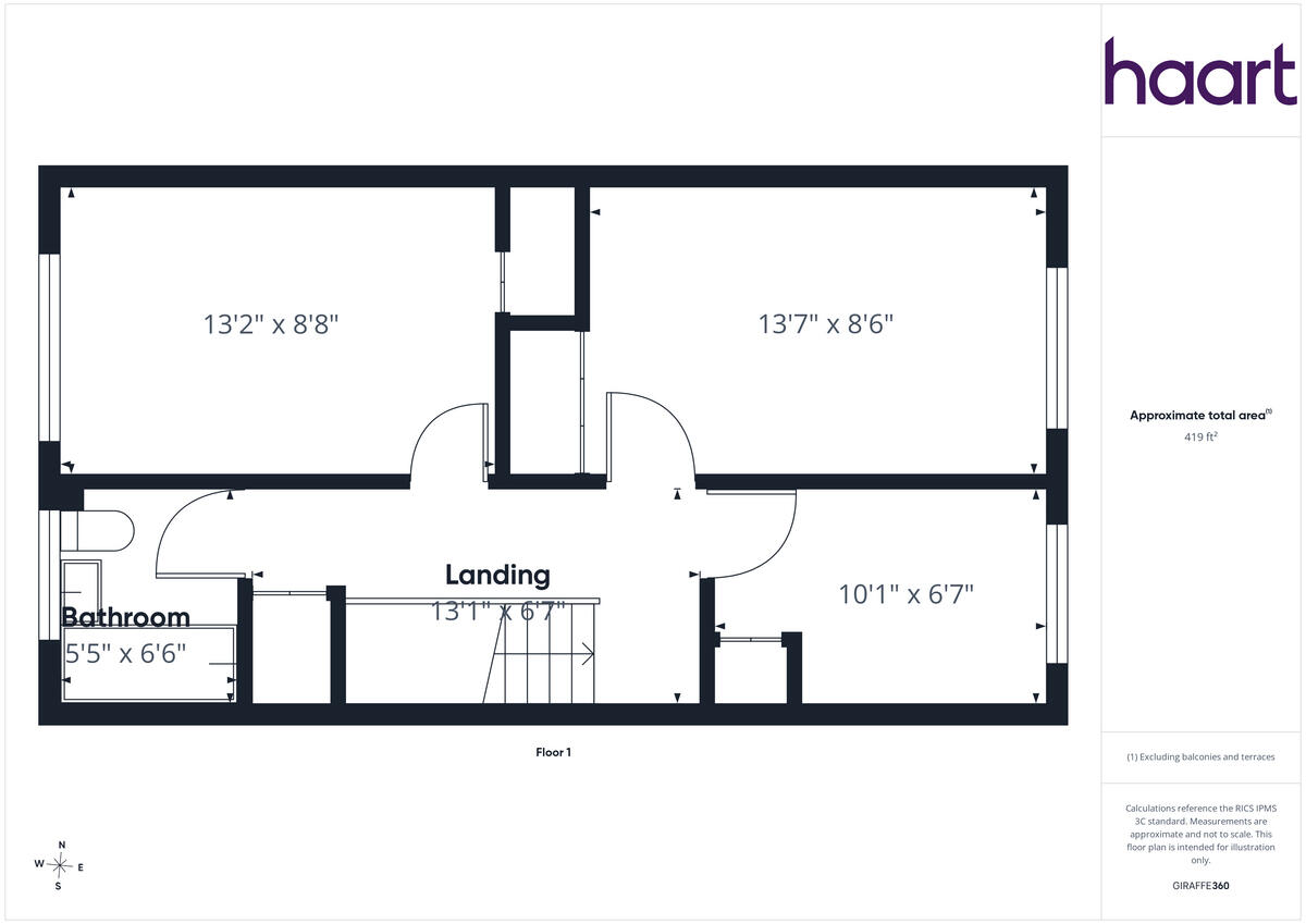 Berwick Drive, Milton Keynes floorplan