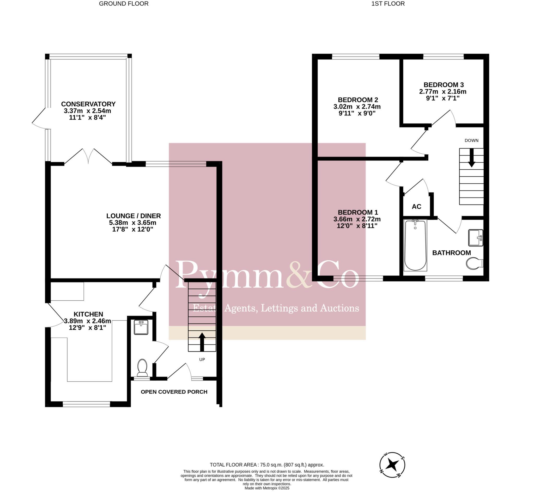 Mortimer Close, Attleborough floorplan