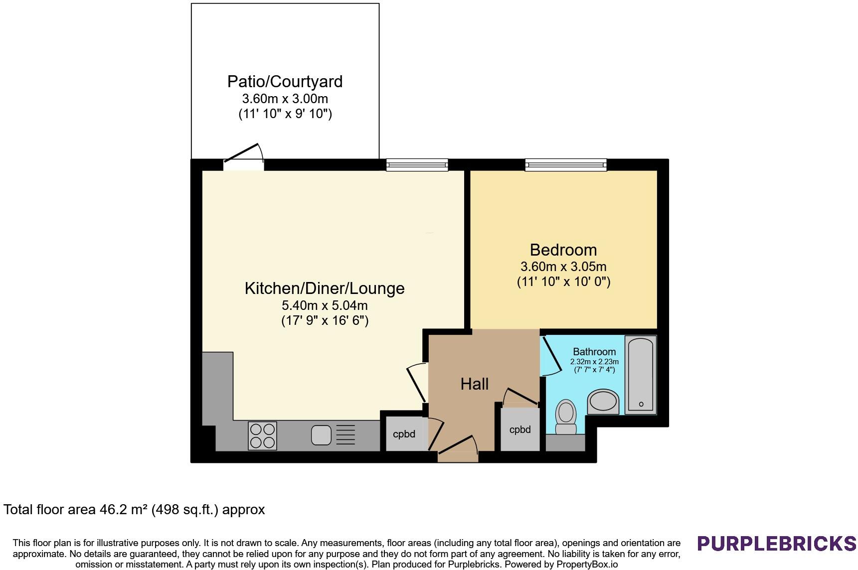 30 South Street, Portslade Village, Brighton, BN41 floorplan