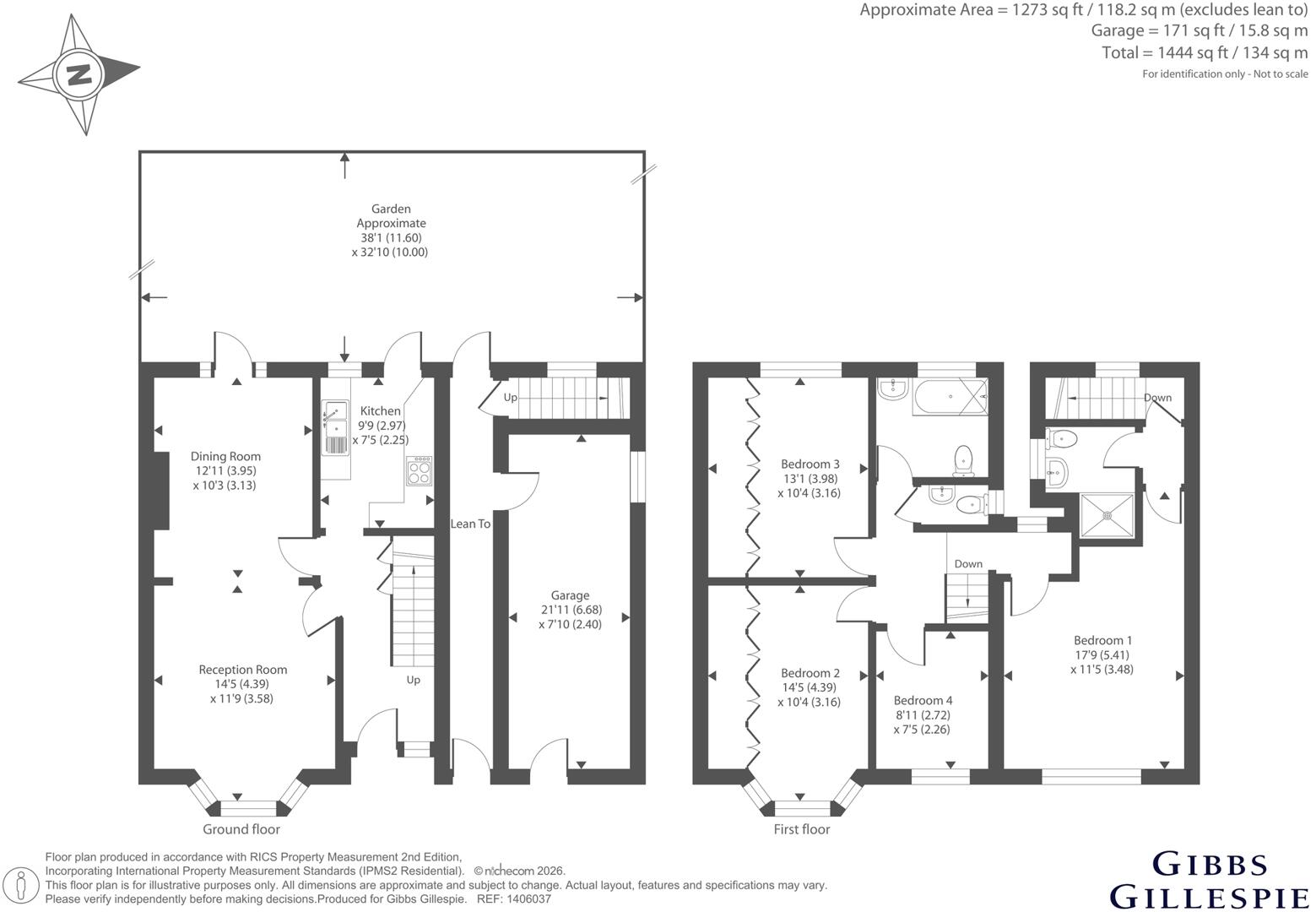 Oldfields Circus, Northolt, Middlesex floorplan