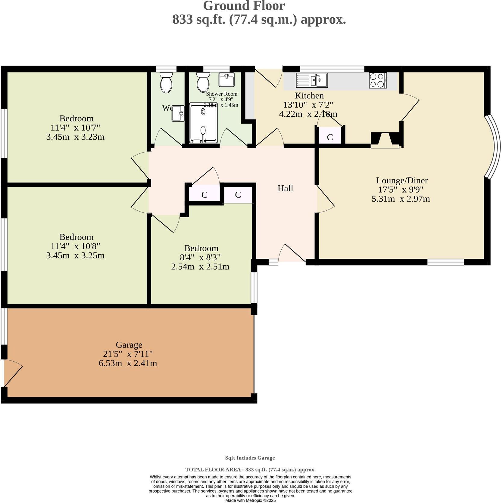 Goldsmith Way, Pulham St. Mary floorplan