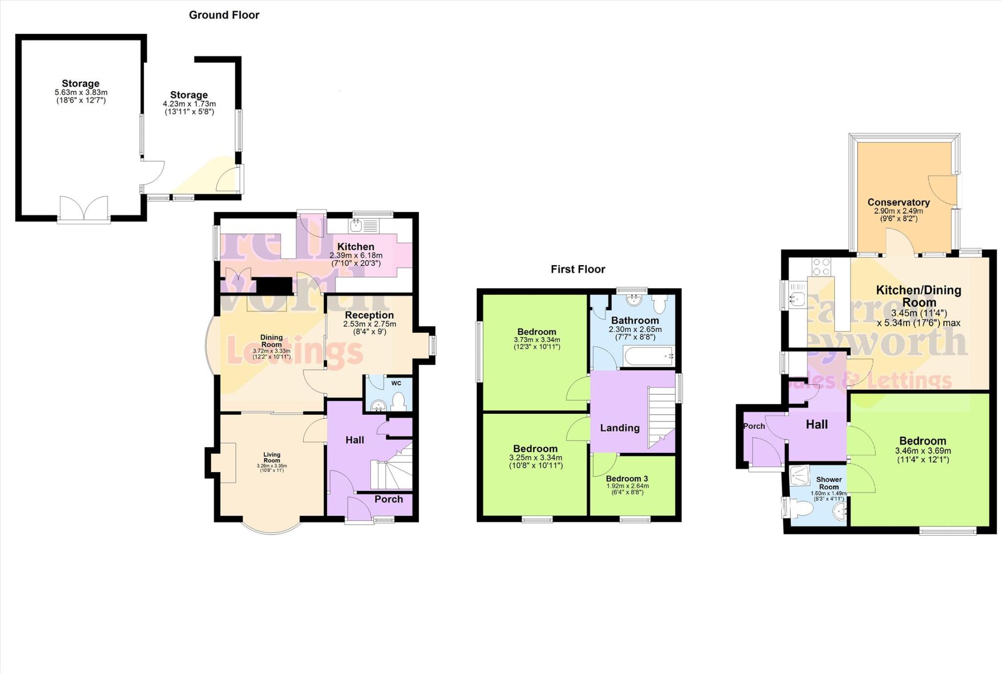 Preston Road, Chorley floorplan