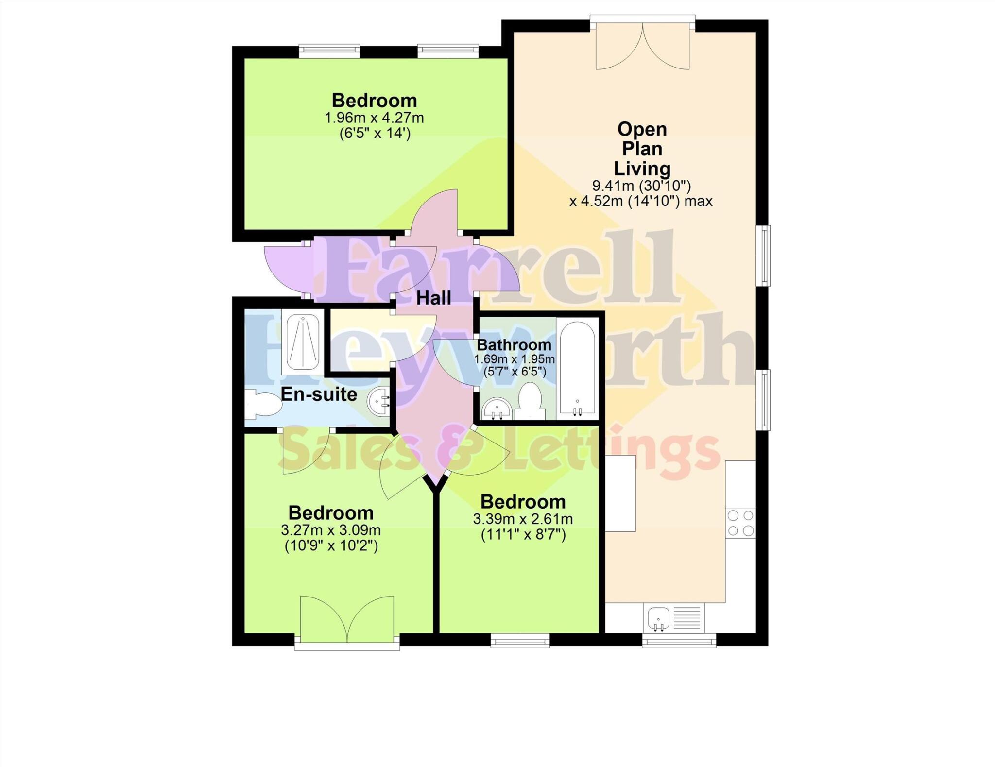 The Colonnade, Lancaster floorplan