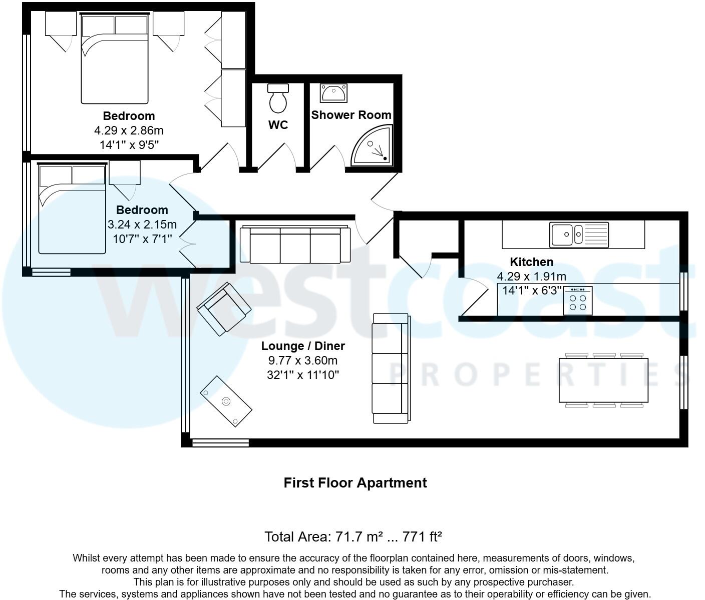 White Lodge Park, Portishead, Bristol, Somerset, BS20 floorplan