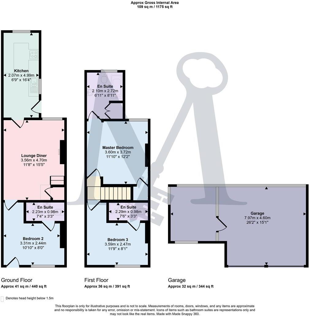 Ashby Road, Coalville floorplan