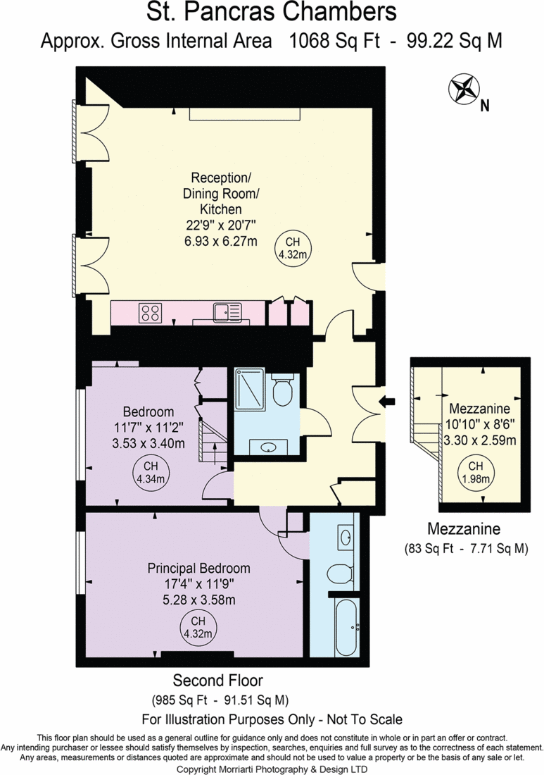 St Pancras Chambers, Euston Road, NW1 2 floorplan