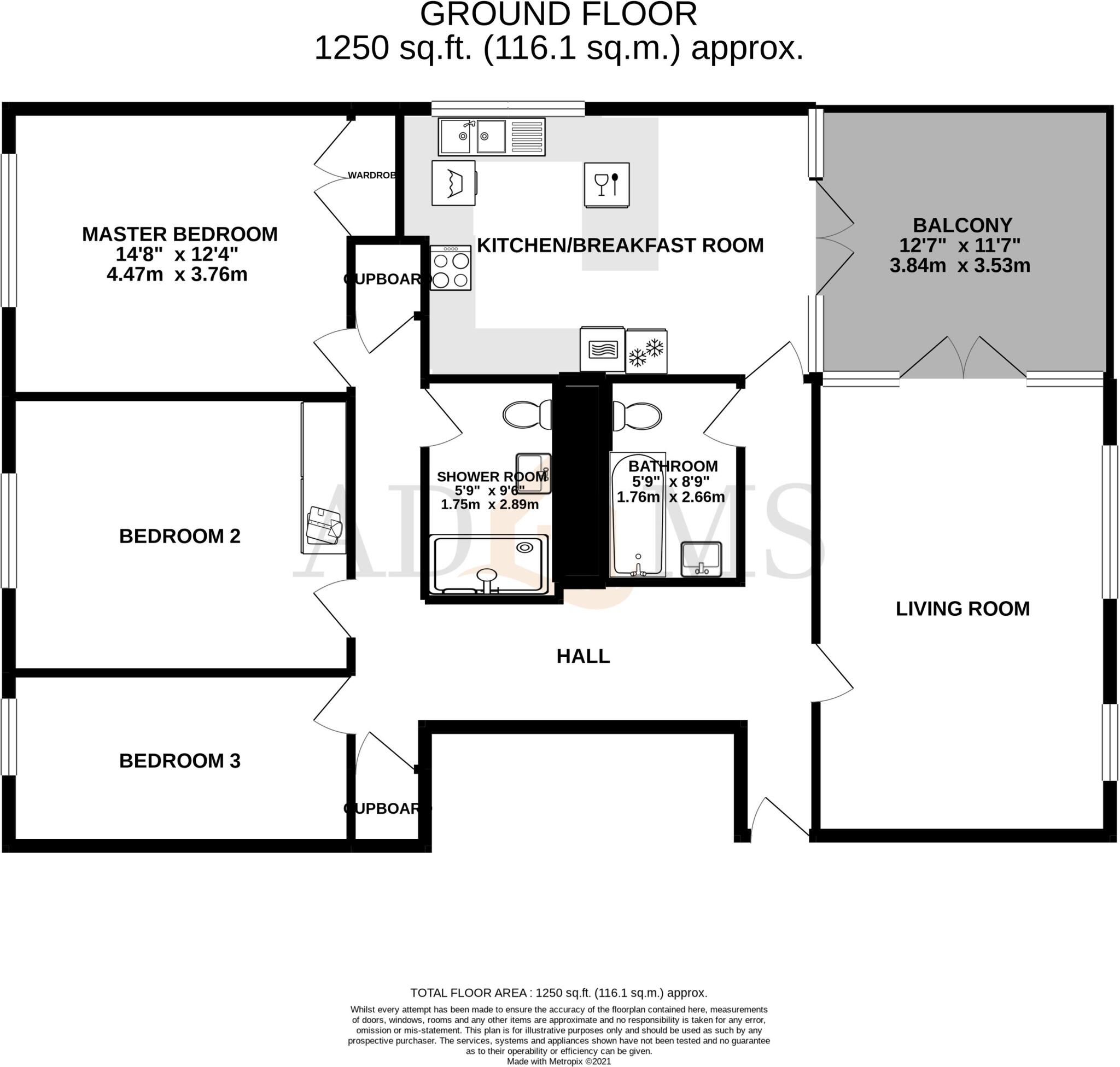 Bath Road, Bournemouth,  floorplan