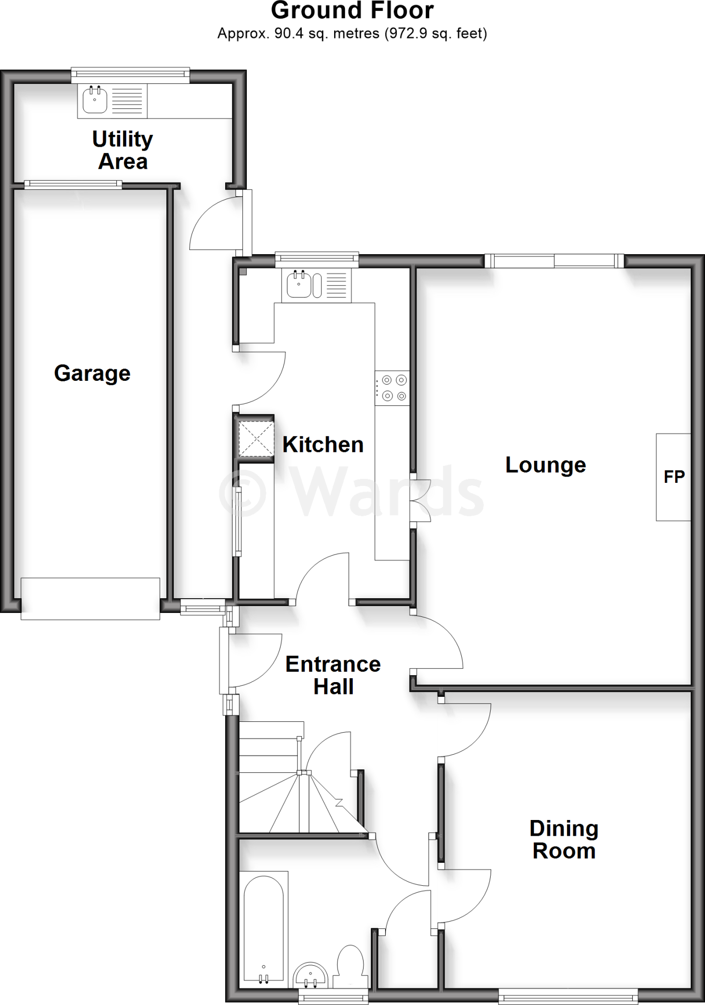 Hurst Close, Tenterden, Kent floorplan