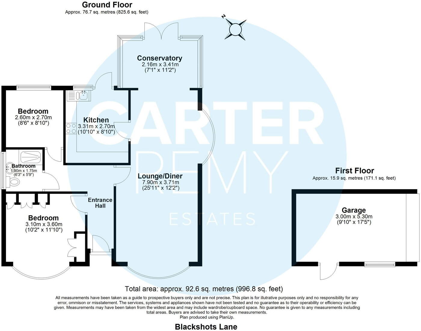 Blackshots Lane, Grays, RM16 floorplan